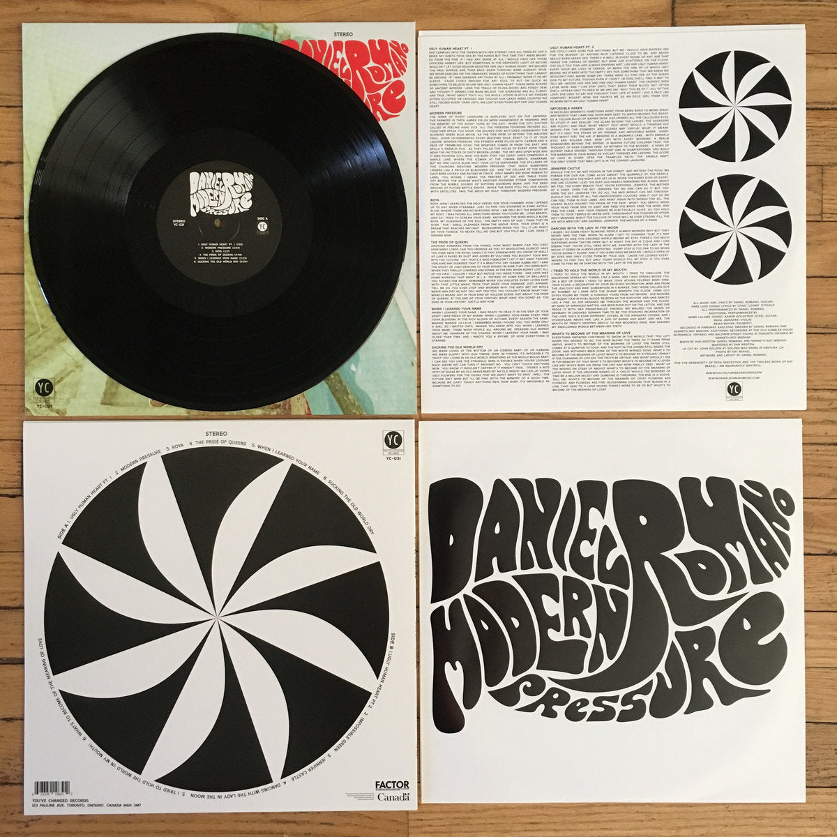 Modern Pressure - Daniel Romano LP