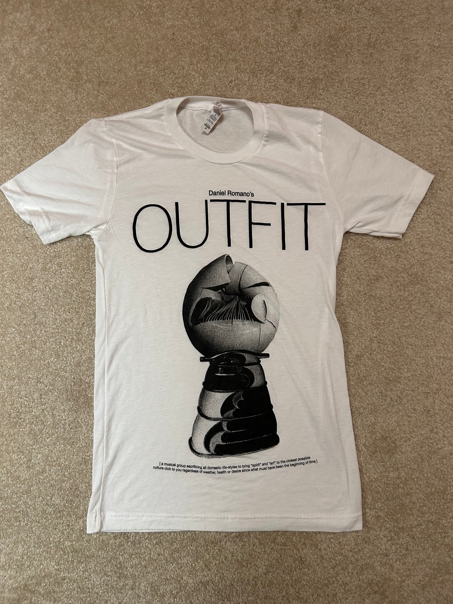 Daniel Romano's Outfit T-Shirt - Pawn Design (White)